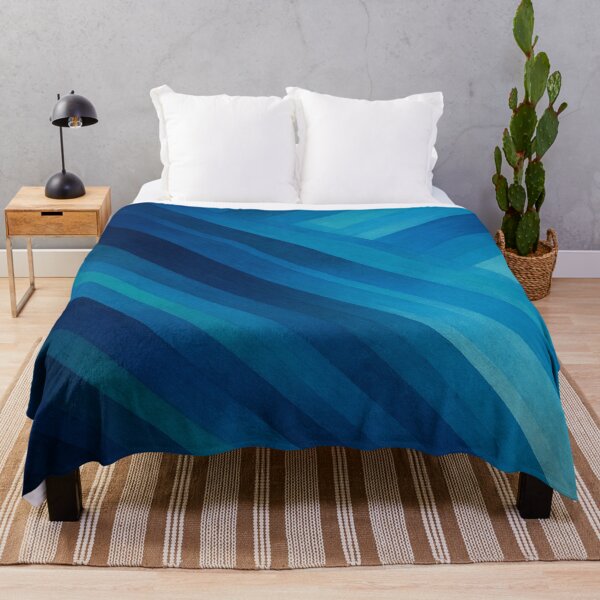 Item preview, Radiant blue dynamics in stripes designed and sold by Sigtrix.