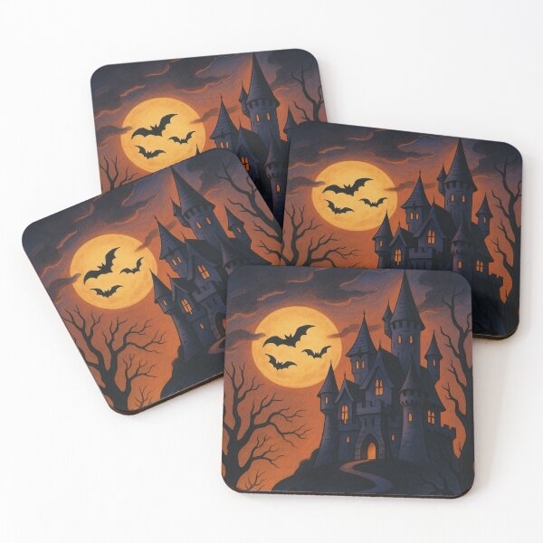 Item preview, Retro Halloween Spooky Castle designed and sold by Eleanora193.