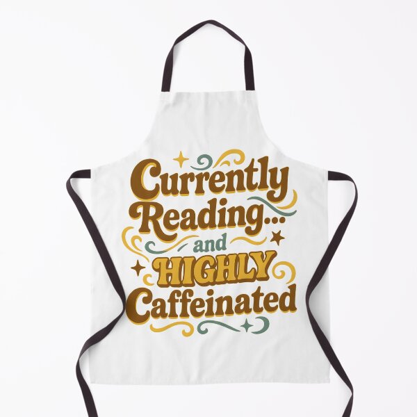 Item preview, Currently Reading... and Highly Caffeinated designed and sold by Uglyandcute.