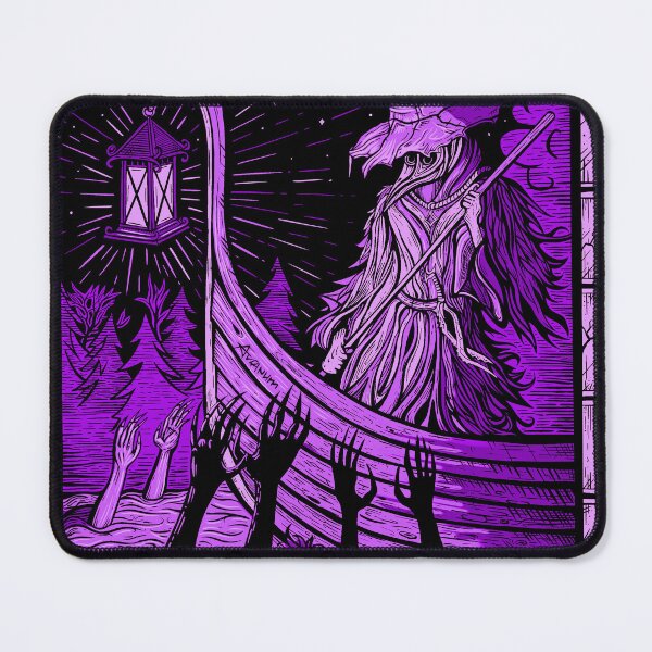 Item preview, The Hermit - Gothic Fantasy Tarot Illustration designed and sold by Arcanumart.