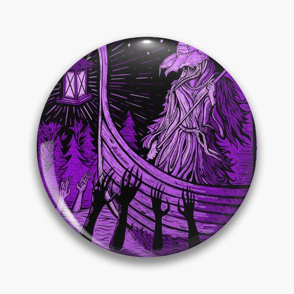 Item preview, The Hermit - Gothic Fantasy Tarot Illustration designed and sold by Arcanumart.