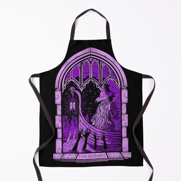 Item preview, The Hermit - Gothic Fantasy Tarot Illustration designed and sold by Arcanumart.