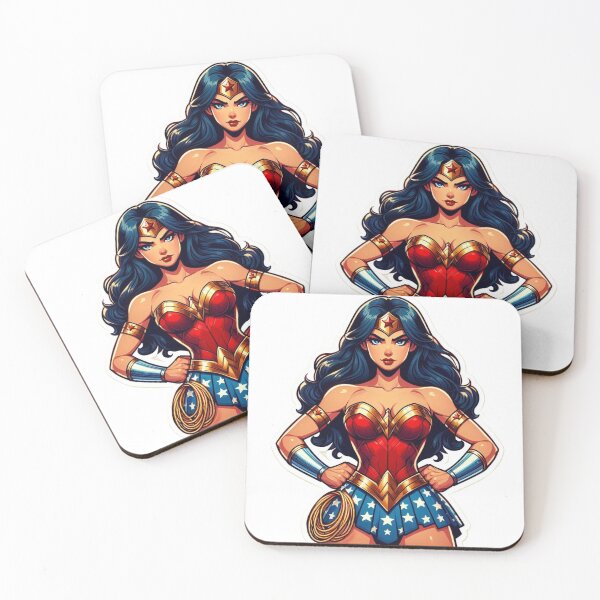 Aperçu de l'œuvre Wonder Woman Guerrière de la Justice créée et vendue par prabhuji.