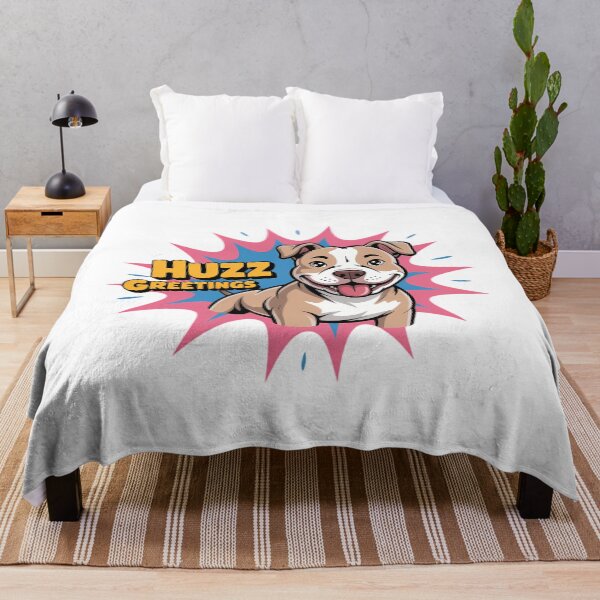 Item preview, Greetings Huzz PitBull Smiling designed and sold by Sea4Adventures.