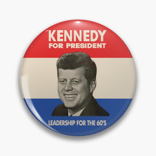 Item preview, JFK Campaign Button – Vintage Kennedy for President Design designed and sold by hangmeart.