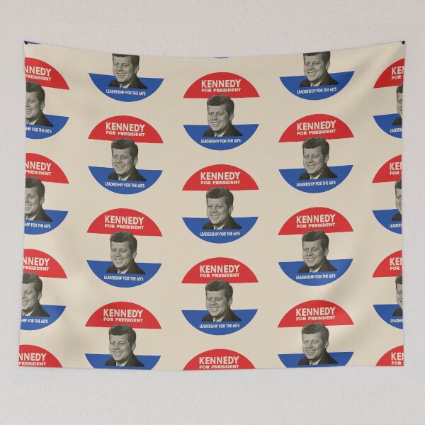 Item preview, JFK Campaign Button – Vintage Kennedy for President Design designed and sold by hangmeart.