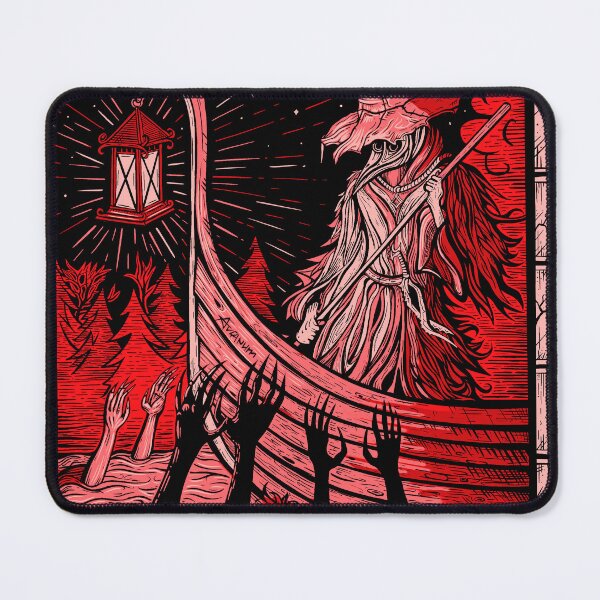 Item preview, The Hermit - Gothic Fantasy Tarot Illustration designed and sold by Arcanumart.