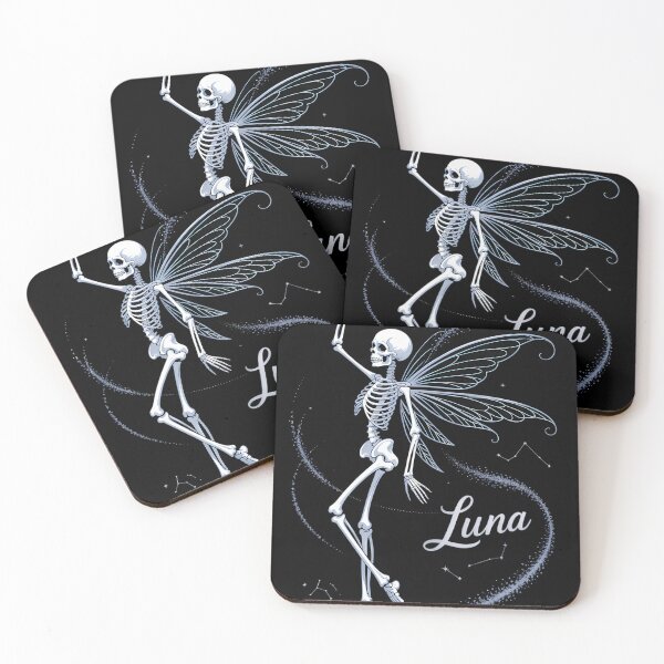Item preview, Grunge Goth Dancing Skeleton Fairy designed and sold by Sea4Adventures.