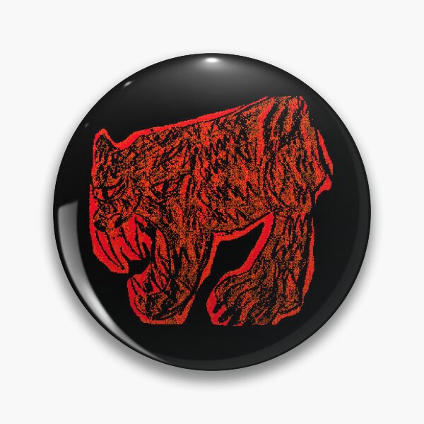 Item preview, Sabertooth Tiger Glitch [Orange]  designed and sold by OmegaRedFan.