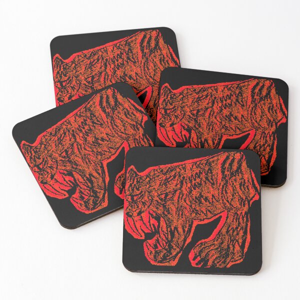 Item preview, Sabertooth Tiger Glitch [Orange]  designed and sold by OmegaRedFan.