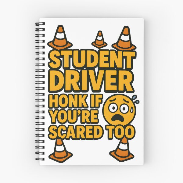 Item preview, Student Driver: Honk If You're Scared Too designed and sold by Uglyandcute.