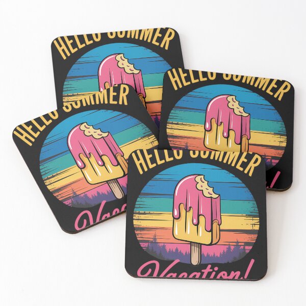 Item preview, Hello Summer Vacation Popcicle designed and sold by Sea4Adventures.
