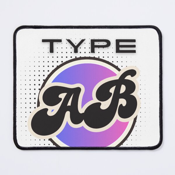Item preview, BLOOD TYPE AB designed and sold by KaleidoKids.