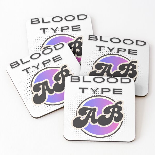 Item preview, BLOOD TYPE AB designed and sold by KaleidoKids.