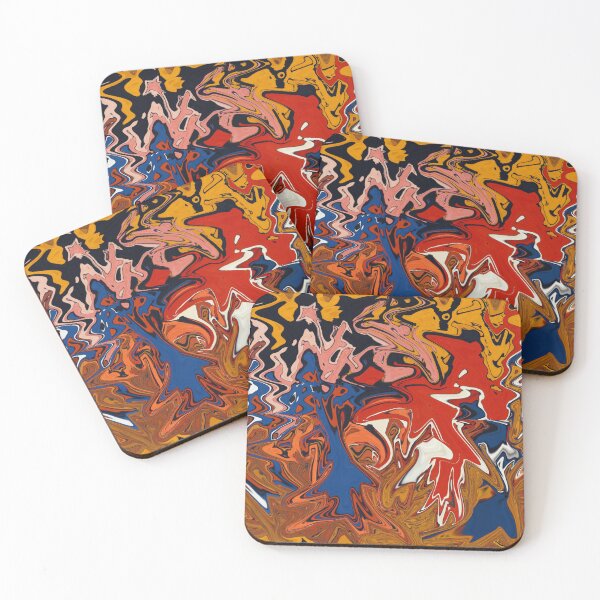 Item preview, Colorful abstract jumble designed and sold by Sigtrix.