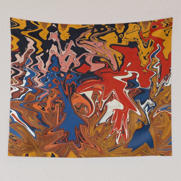 Item preview, Colorful abstract jumble designed and sold by Sigtrix.