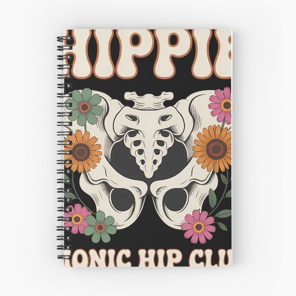 Item preview, Hippie Bionic Hip Club Flowers Funny Hip Replacement Surgery designed and sold by Sea4Adventures.