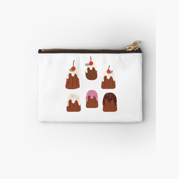 Item preview, Festive Mini Cakes – Holiday Muffin with Cherries & Sprinkles designed and sold by cpop-studio.