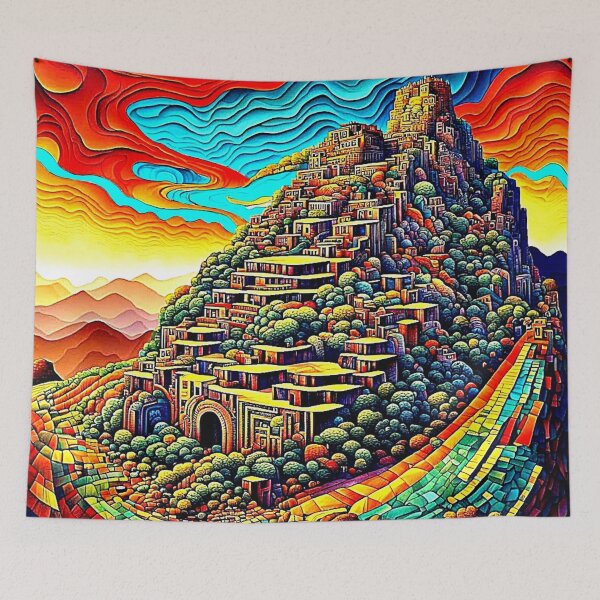 Item preview, Mountain Ruins 2 designed and sold by George Hutton Hunter.