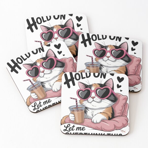 Item preview, Hold On Let me Overthink This Cat designed and sold by Sea4Adventures.