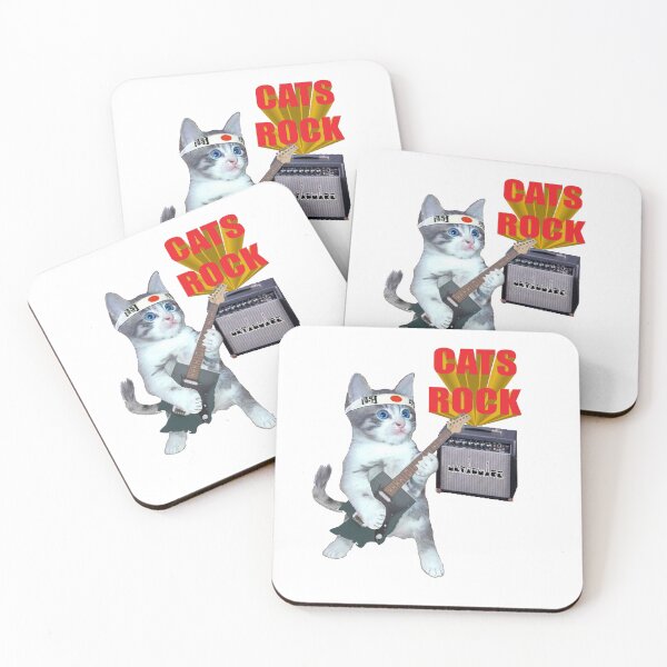 Item preview, cats rock logo designed and sold by VWscout2.