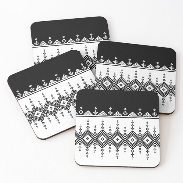 Item preview, Black and white ethnic geometric vintage design designed and sold by sirinda27.
