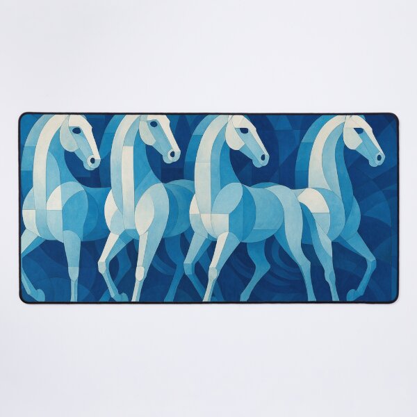 Item preview, Geometric horses in motion designed and sold by Sigtrix.