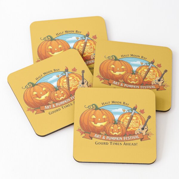 Item preview, Pumpkin Paradise at Half Moon Bay designed and sold by communedesigns.