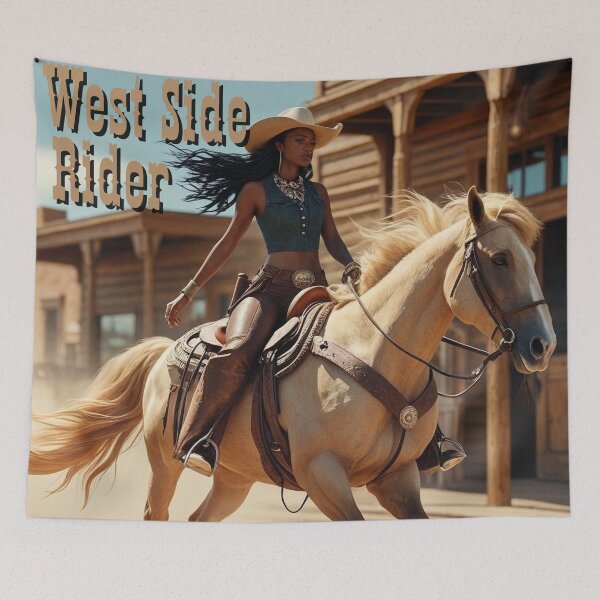 Item preview, A West Side Cowgirl. designed and sold by janice56.