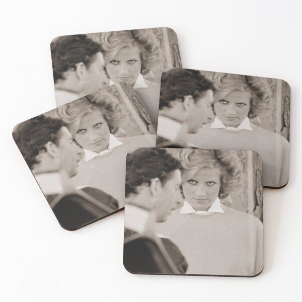 Item preview, Vintage Power Stare – Iconic Blonde Meme Aesthetic Sticker designed and sold by SecretSocietyArt.