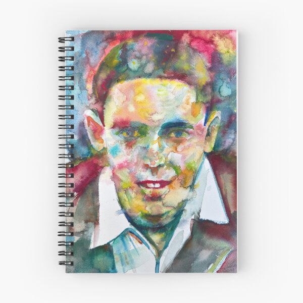 Item preview, Retrato en acuarela de THOMAS PYNCHON designed and sold by lautir.
