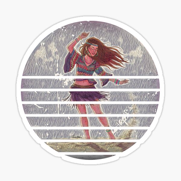 Item preview, Dancing Boho Spirit designed and sold by Hen-C-Art.