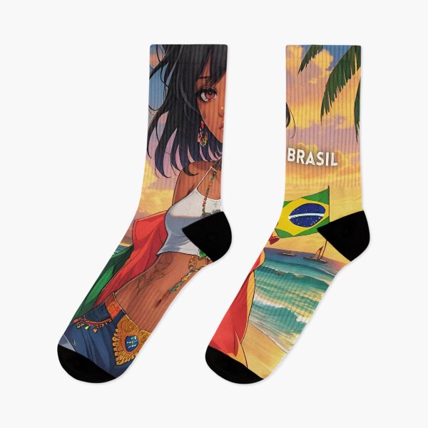 Item preview, Pretty emo anime girl traveling through Brazil designed and sold by Emo-World-Tour.