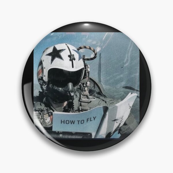 Item preview, How to Fly – Funny Pilot Meme Aesthetic Sticker designed and sold by SecretSocietyArt.