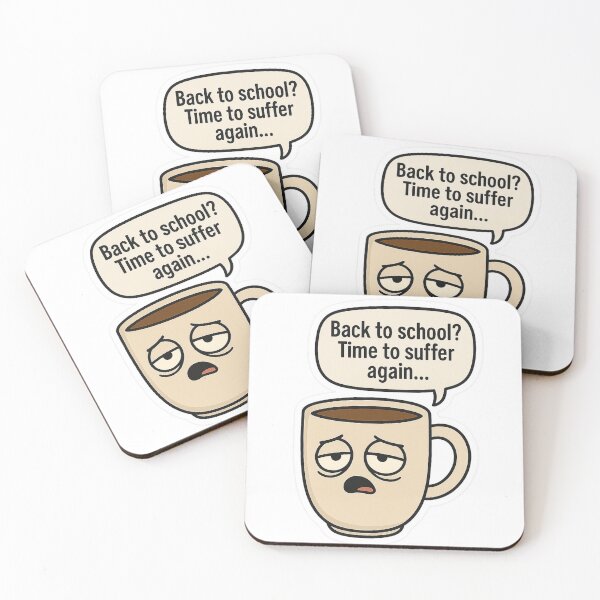 Item preview, Funny Coffee Mug – Back to School? Time to Suffer Again… designed and sold by B-M-Store.