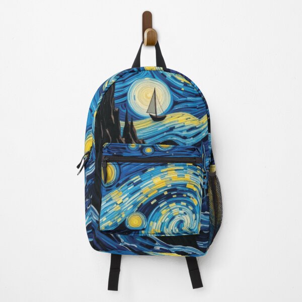 Item preview, Van Gogh Ocean Waves - Starry Night designed and sold by KhadijaBatool38.