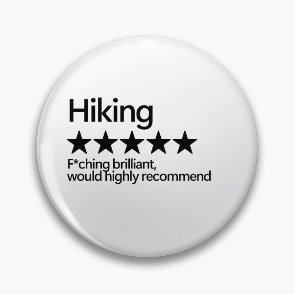 Item preview, Hiking Would Highly Recommend designed and sold by shitpostee.