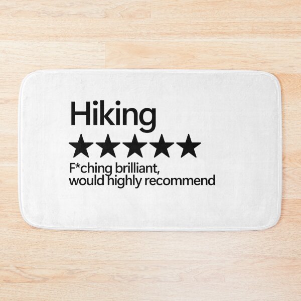 Item preview, Hiking Would Highly Recommend designed and sold by shitpostee.