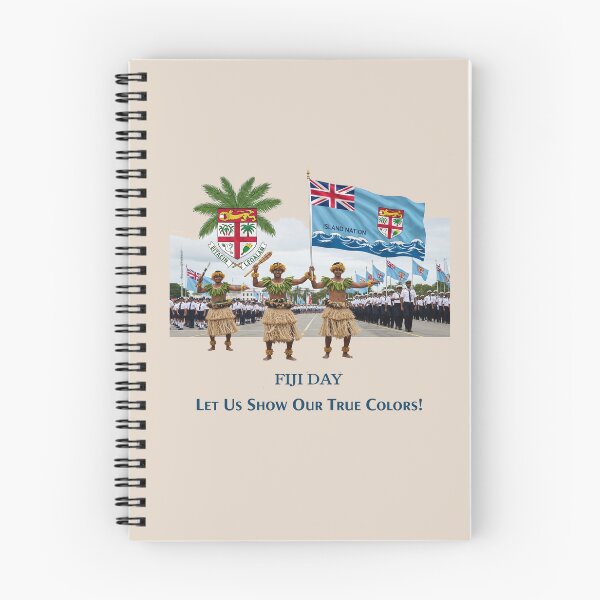 Item preview, Fiji Day: Islands of Unity & Freedom designed and sold by communedesigns.