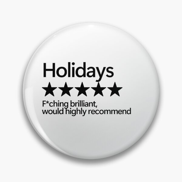 Item preview, Holidays Would Highly Recommend designed and sold by shitpostee.