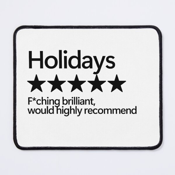 Item preview, Holidays Would Highly Recommend designed and sold by shitpostee.