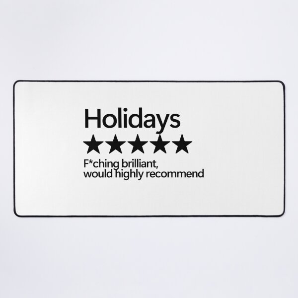 Item preview, Holidays Would Highly Recommend designed and sold by shitpostee.