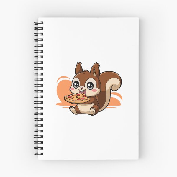 Item preview, squirrel eating pizza designed and sold by Eternalski.
