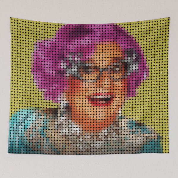 Item preview,  Dame Edna Everage - the iconic Australian Pixel Diva designed and sold by hangmeart.