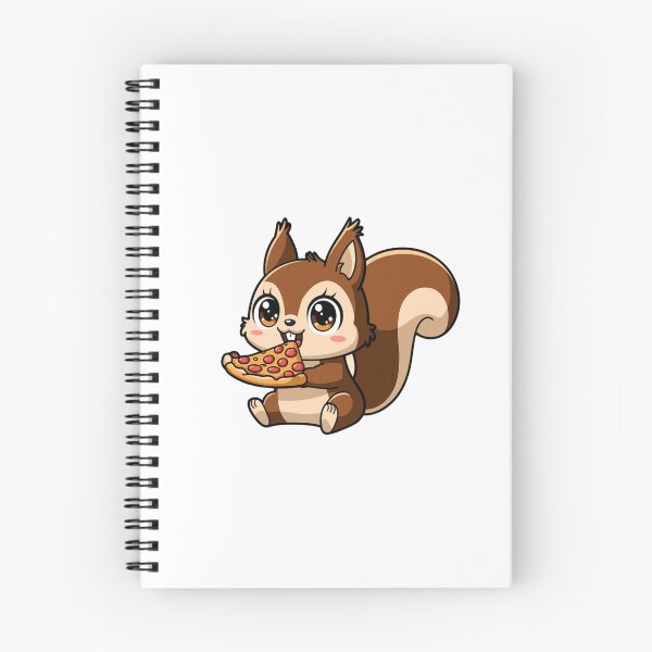 Item preview, squirrel eating pizza designed and sold by Eternalski.
