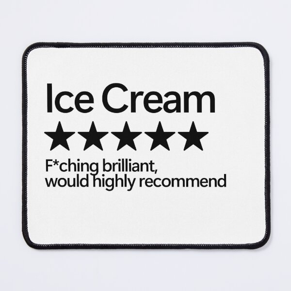 Item preview, Ice Cream Would Highly Recommend designed and sold by shitpostee.