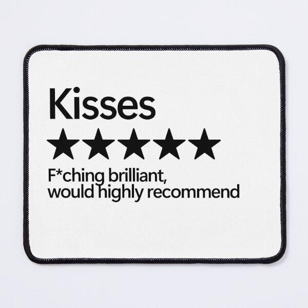 Item preview, Kisses Would Highly Recommend designed and sold by shitpostee.