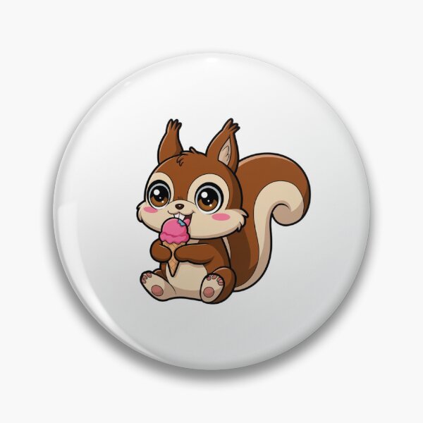 Item preview, squirrel eating ice cream designed and sold by Eternalski.