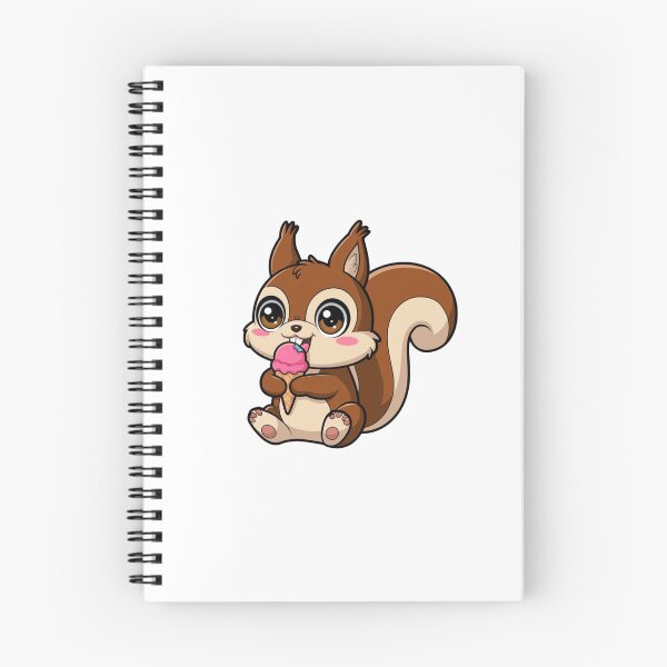 Item preview, squirrel eating ice cream designed and sold by Eternalski.