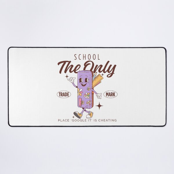Item preview, School: the only place 'google it' is cheating designed and sold by Peerless-Prime.